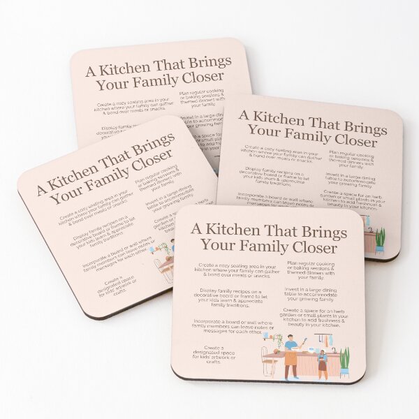 Item preview, A Kitchen That Brings Your Family Closer designed and sold by TheFocusedShop.
