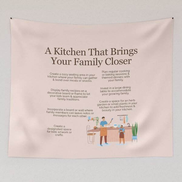 Item preview, A Kitchen That Brings Your Family Closer designed and sold by TheFocusedShop.