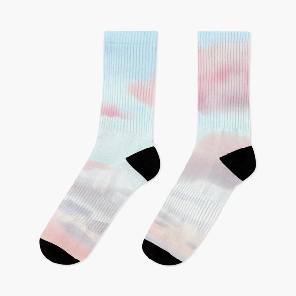 Item preview, Dreamy Pink Clouds, Watercolor Sky Painting, Soft Pastel designed and sold by Art-Babble.
