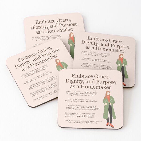 Item preview, Embrace Grace, Dignity, and Purpose as a Homemaker designed and sold by TFHStore.