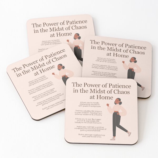 Item preview, The Power of Patience in the Midst of Chaos at Home designed and sold by TFHStore.