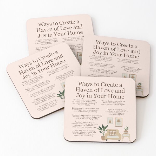Item preview, Ways to Create a Haven of Love and Joy in Your Home designed and sold by TFHStore.