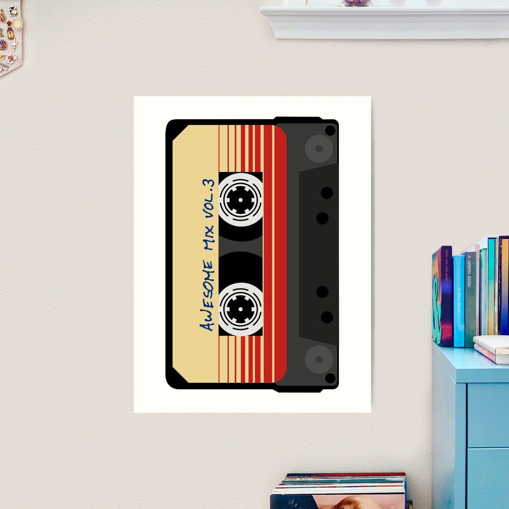 Awesome Mixtape Vol. 3, Tape, Music, Cassette | Art Print