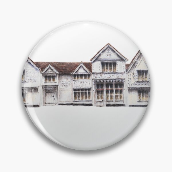 Item preview, The Old Sun Inn, Saffron Walden, England, coloured pencil drawing for charity designed and sold by JayTCee.
