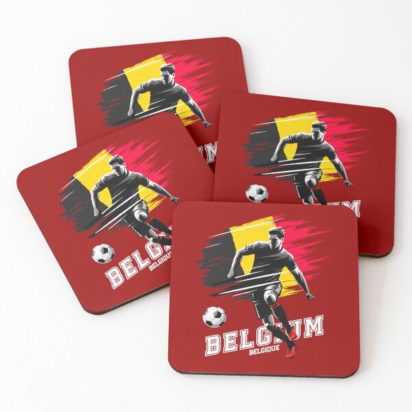 Item preview, Fotball Soccer Belgium Belgique Belgian Flag Player Grunge designed and sold by Infinitee8hirts.