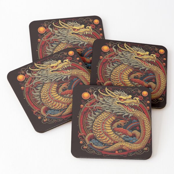 Item preview, Chinese dragon. Dragon in a circle. designed and sold by Erik Visnievskij.