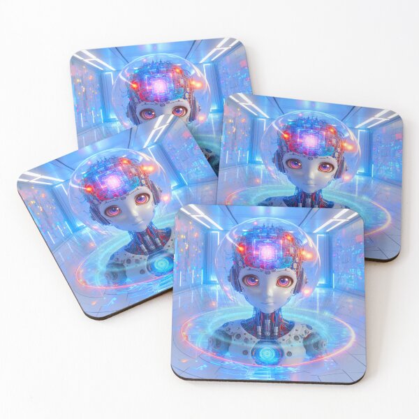 Item preview, AI science fiction girl  designed and sold by Bspaces.