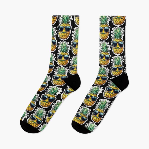 Item preview, Funny Mustache Pineapple Wearing Sunglasses designed and sold by MyArt23.