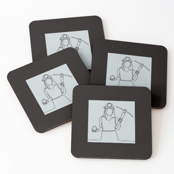 Item preview, Stick-She, continuous line drawing  designed and sold by Eeconte.