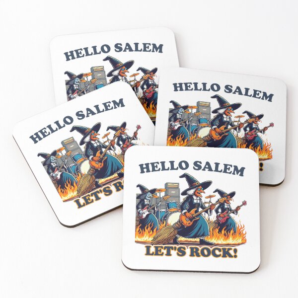 Item preview, Hello Salem Massachusetts Witch Rock Band designed and sold by Esskay Designs.