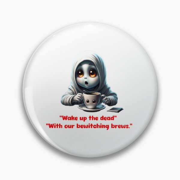 Item preview, Ghost Drinking Coffee designed and sold by NagalkarArtWork.