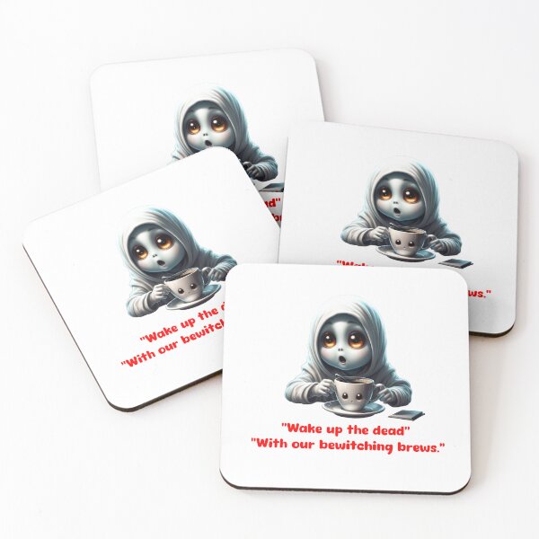 Item preview, Ghost Drinking Coffee designed and sold by NagalkarArtWork.