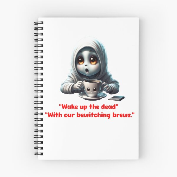 Item preview, Ghost Drinking Coffee designed and sold by NagalkarArtWork.