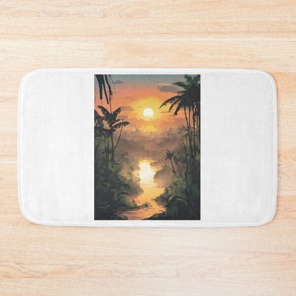 Item preview, sunrise in the jungle designed and sold by Periush.