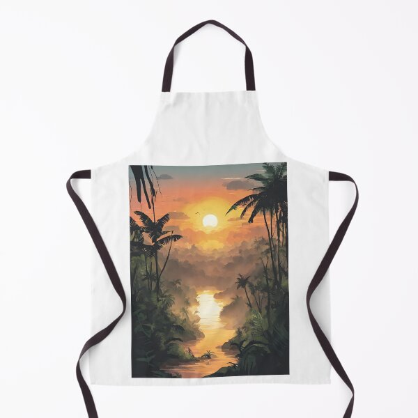 Item preview, sunrise in the jungle designed and sold by Periush.
