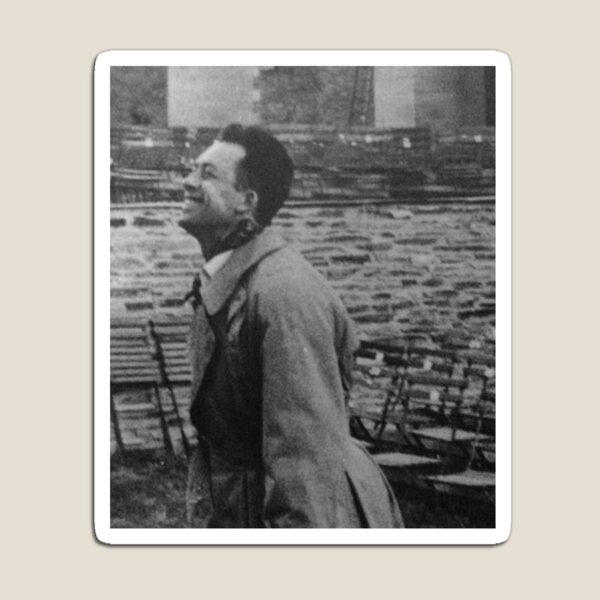 Item preview, Albert Camus Laughing designed and sold by redartworks.