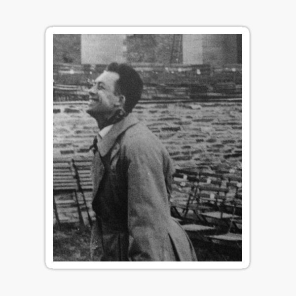 Item preview, Albert Camus Laughing designed and sold by redartworks.