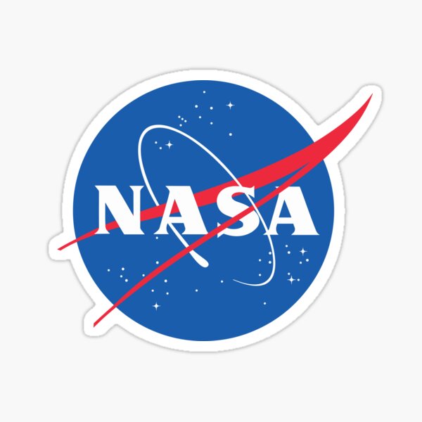 Administration Nationale de l'Aéronautique et de l'Espace (NASA) Sticker