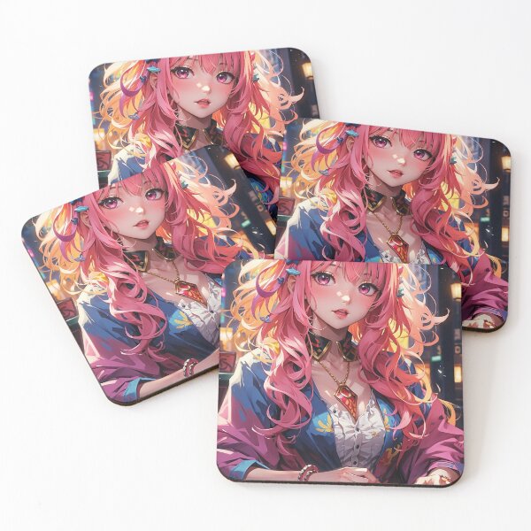 Item preview, Magical Dice Roll - Anime Girl designed and sold by ShiroStore.