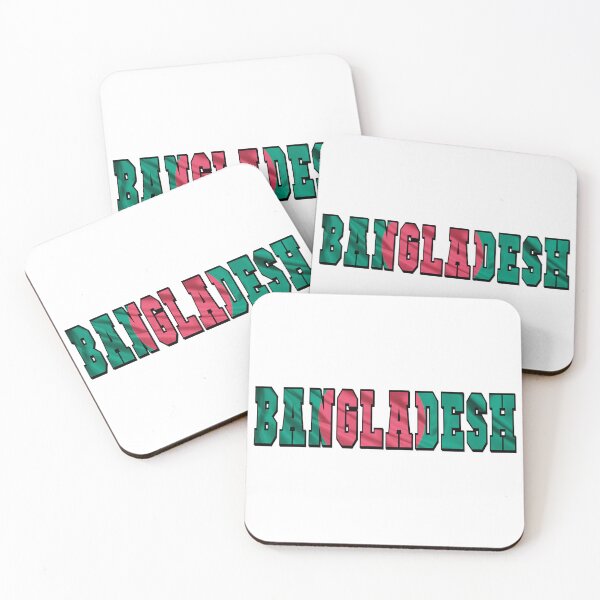 Item preview, Bangladesh Country Flag Typography designed and sold by TravelWish.