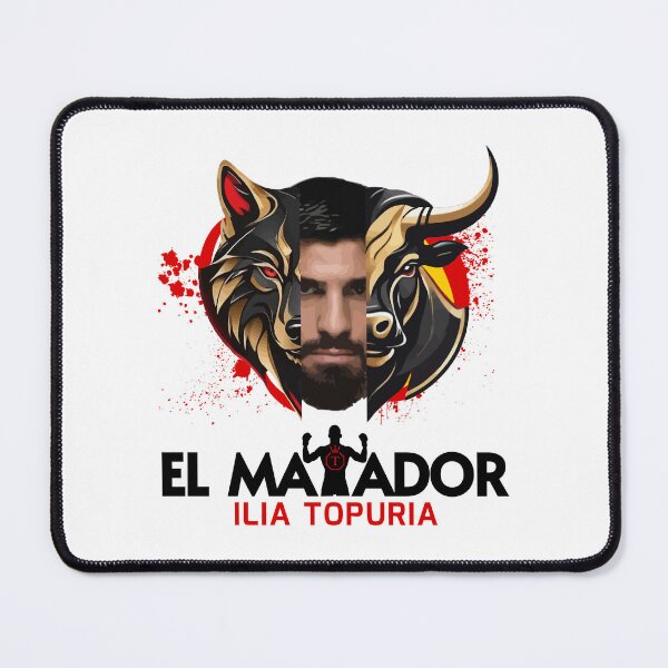 Item preview, EL MATADOR ILIA TOPURIA UFC CHAMPION WHITE 2 designed and sold by hispanae.