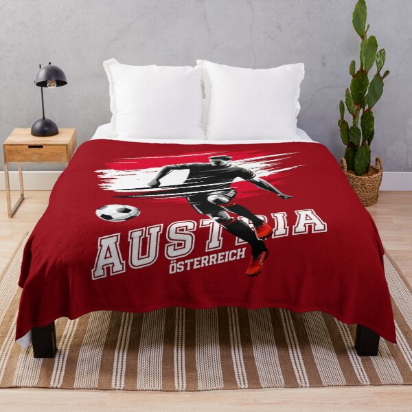 Item preview, Football Soccer Austria Austrian Flag Banner Player Grunge designed and sold by Infinitee8hirts.