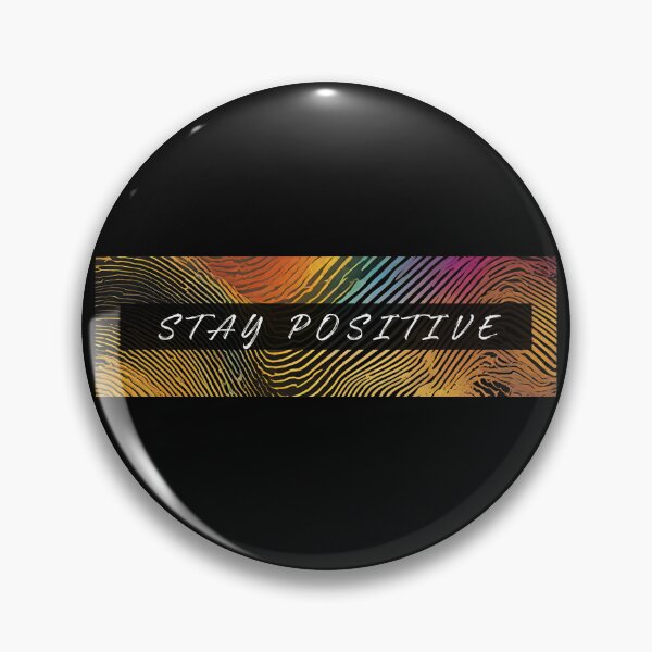 Item preview, Stay positive - simple text, minimalism designed and sold by coolvibes-shop.