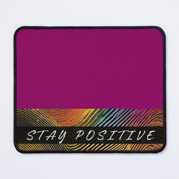 Item preview, Stay positive - simple text, minimalism designed and sold by coolvibes-shop.