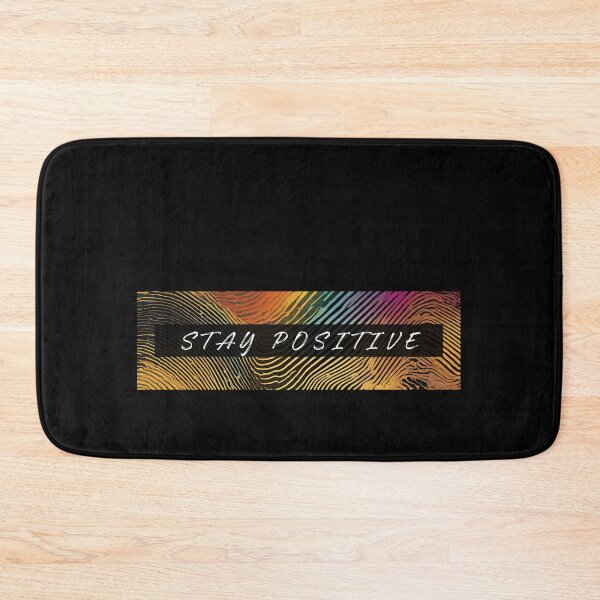 Item preview, Stay positive - simple text, minimalism designed and sold by coolvibes-shop.