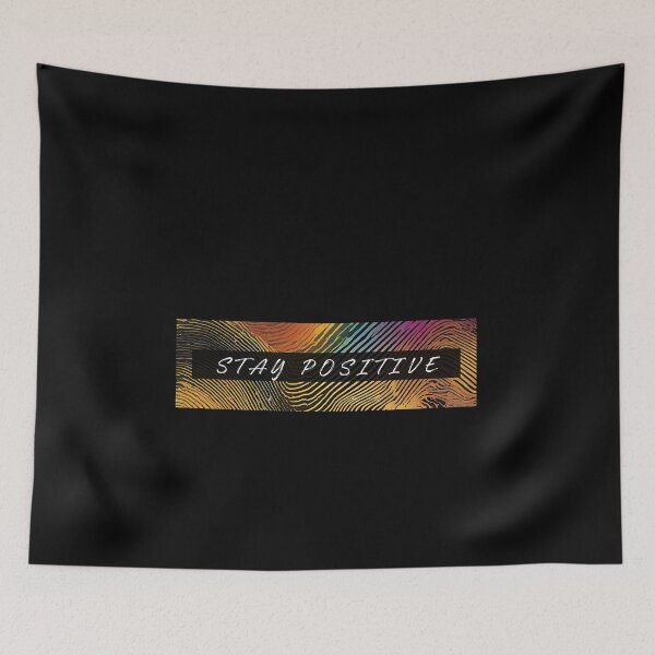 Item preview, Stay positive - simple text, minimalism designed and sold by coolvibes-shop.