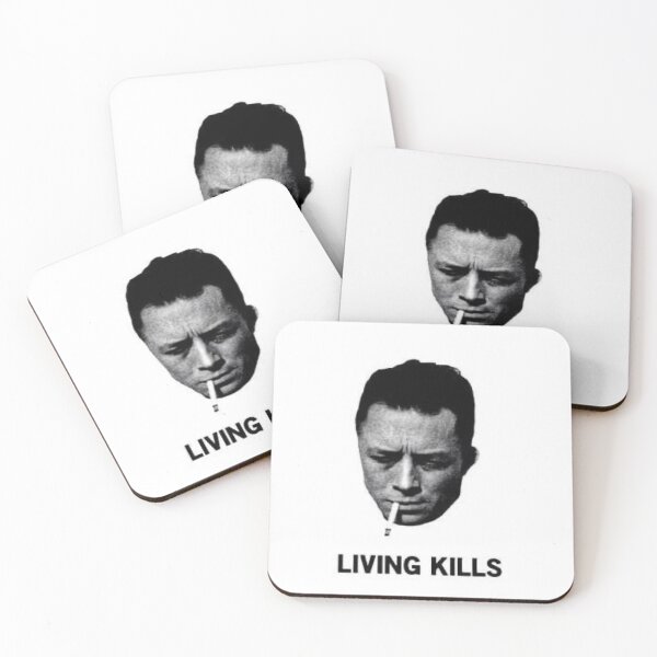 Item preview, Albert Camus: Living kills designed and sold by redartworks.