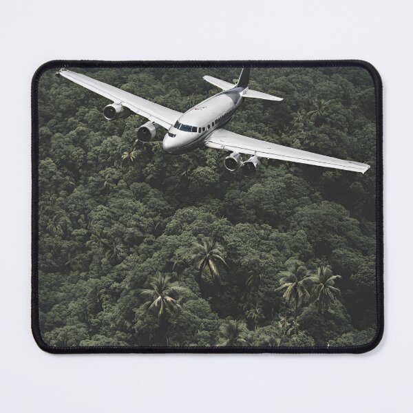 Item preview, plane flying over the jungle designed and sold by Periush.