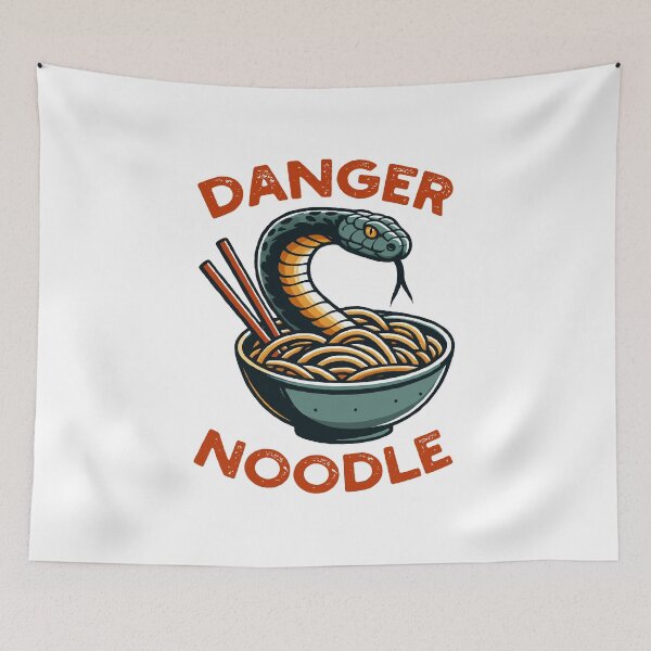 Item preview, Danger Noodle designed and sold by Angry Swan Designs.