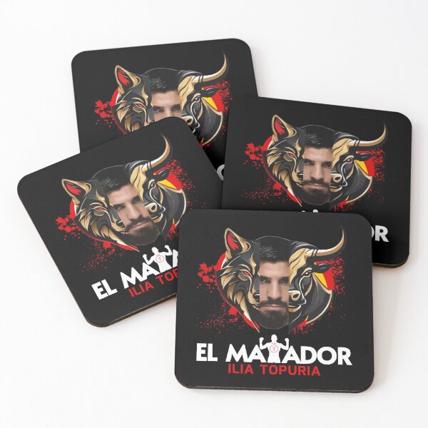 Item preview, EL MATADOR ILIA TOPURIA UFC CHAMPION BLACK 2 designed and sold by hispanae.
