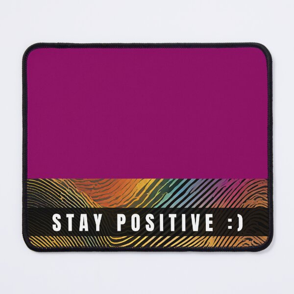 Item preview, Stay positive - simple text, minimalism designed and sold by coolvibes-shop.