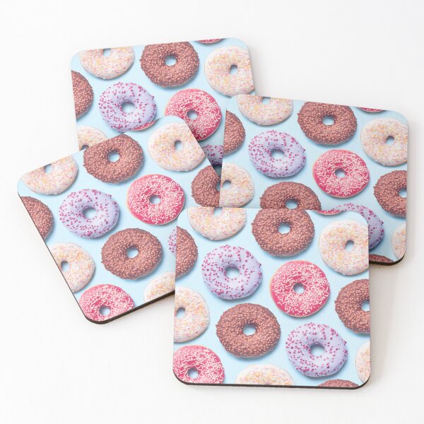 Item preview, Donut pattern designed and sold by Sleek Sketch Studio.