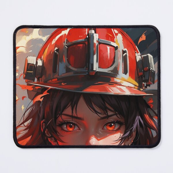 Item preview, Blazing Inferno - Firefighter Girl designed and sold by ShiroStore.