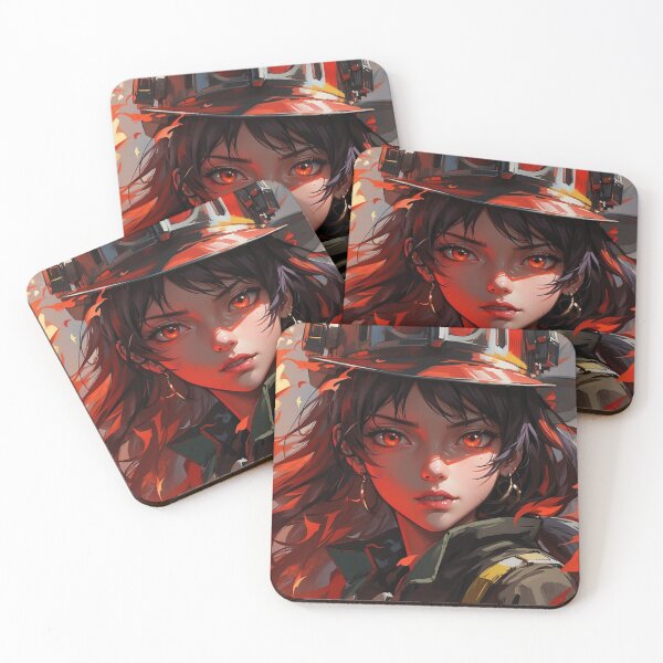 Item preview, Blazing Inferno - Firefighter Girl designed and sold by ShiroStore.