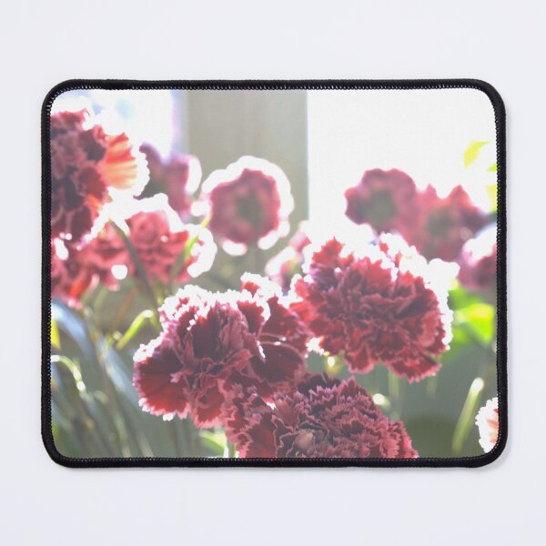 Item preview, Red Pink Cloves Flowers In A Sunny Window designed and sold by pyzap.