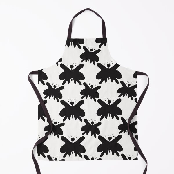 Item preview, Butterfly Black and White Silhouette Pattern designed and sold by Artistestella.