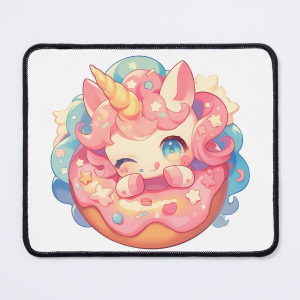 Item preview, Unicorn Doughnut Cartoon Cute designed and sold by Bwittaya.