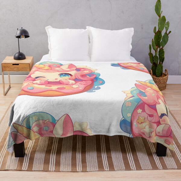 Item preview, Unicorn Doughnut Cartoon Cute designed and sold by Bwittaya.