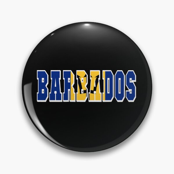 Item preview, Barbados Country Flag Typography designed and sold by TravelWish.