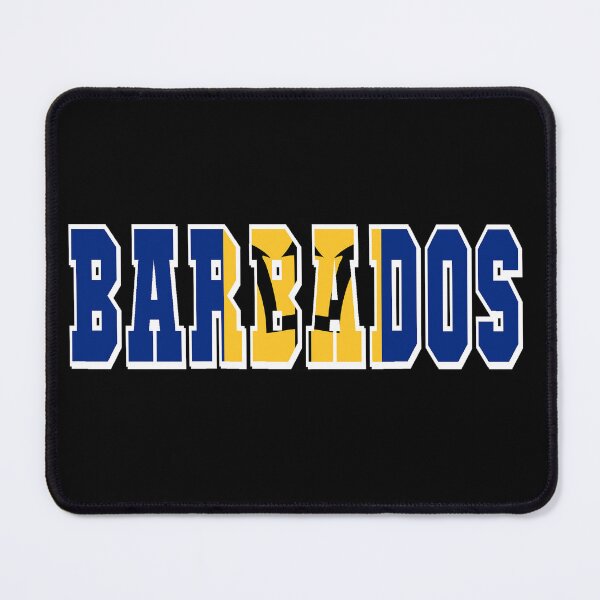 Item preview, Barbados Country Flag Typography designed and sold by TravelWish.