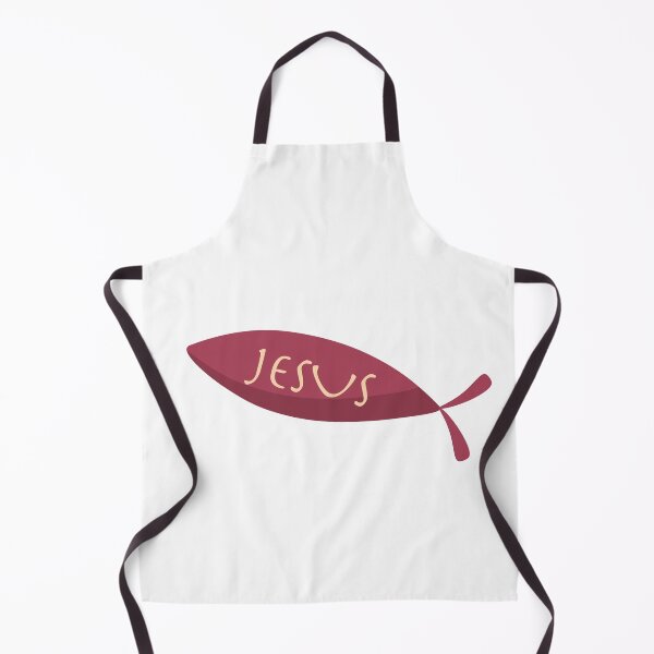 Item preview, Christian fish with the inscription Jesus designed and sold by EternalRock.