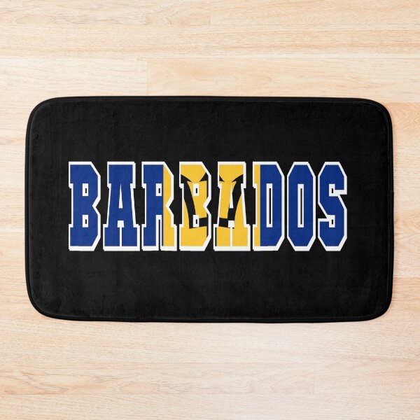 Item preview, Barbados Country Flag Typography designed and sold by TravelWish.