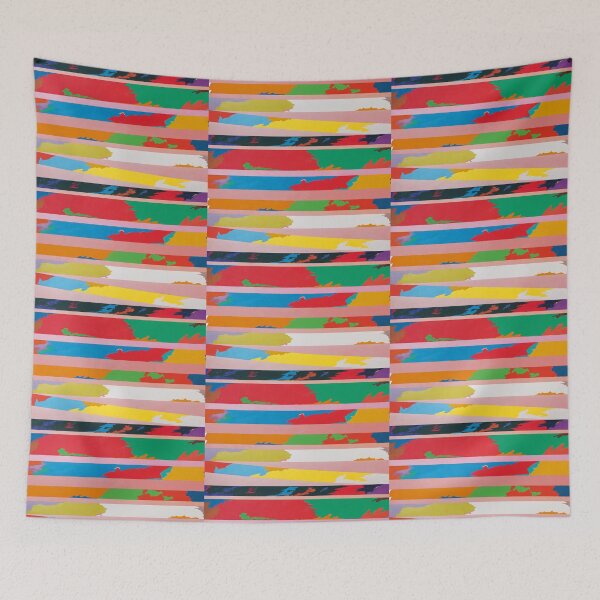 Item preview, Original art by Piero Dorazio, Op art designed and sold by Bob-Studio.