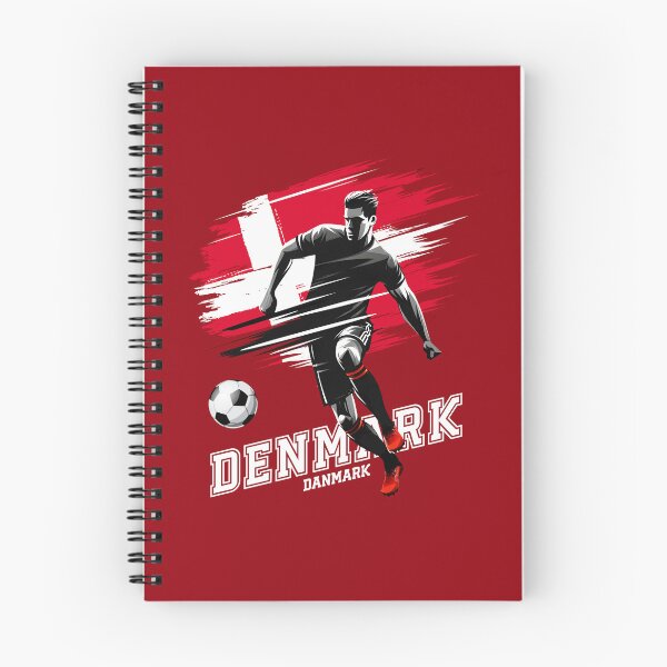 Item preview, Football Soccer Denmark Danish Flag Banner Player Grunge designed and sold by Infinitee8hirts.