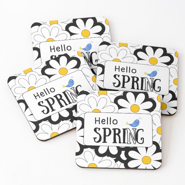 Item preview, hello spring designed and sold by Mahwish Zia.