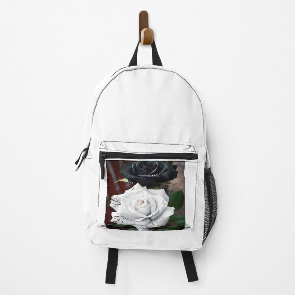Item preview, Rose in Contrast: An ode to natural beauty and fragility, where deep black blends with pure white. ??❤️ designed and sold by TroviTutto.